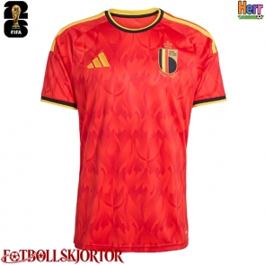 Belgien Hemmatröja VM 2026 Kortärmad